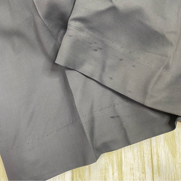 MaxMara Gray Wool Blend Trouser Pants - Picture 9 of 9